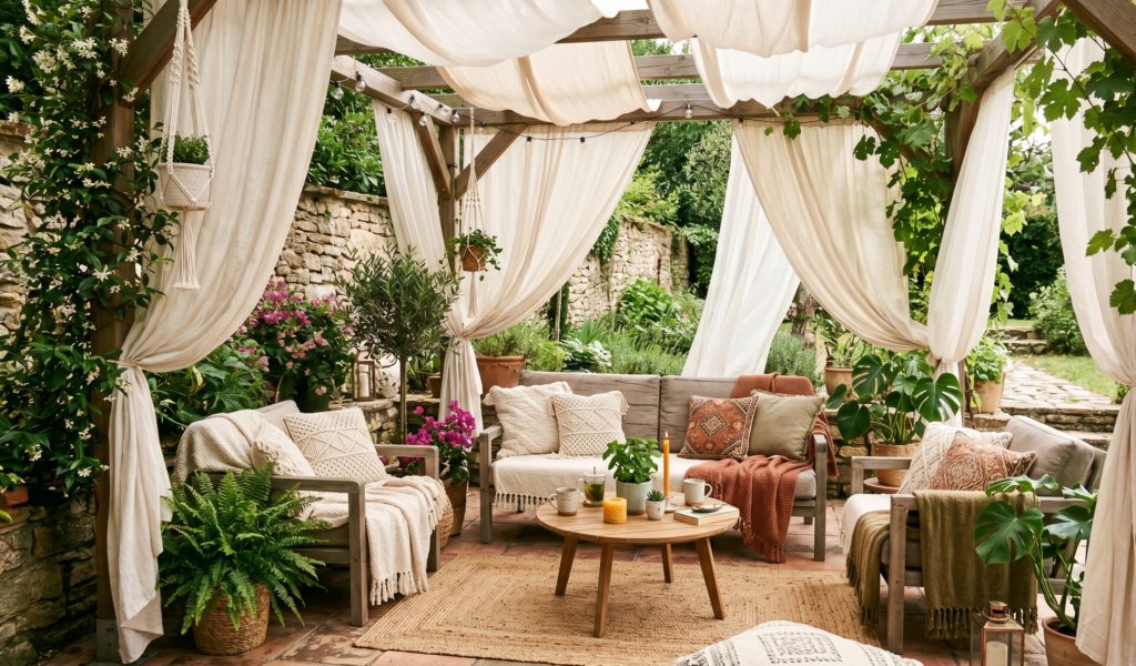 Boho Patio Magic