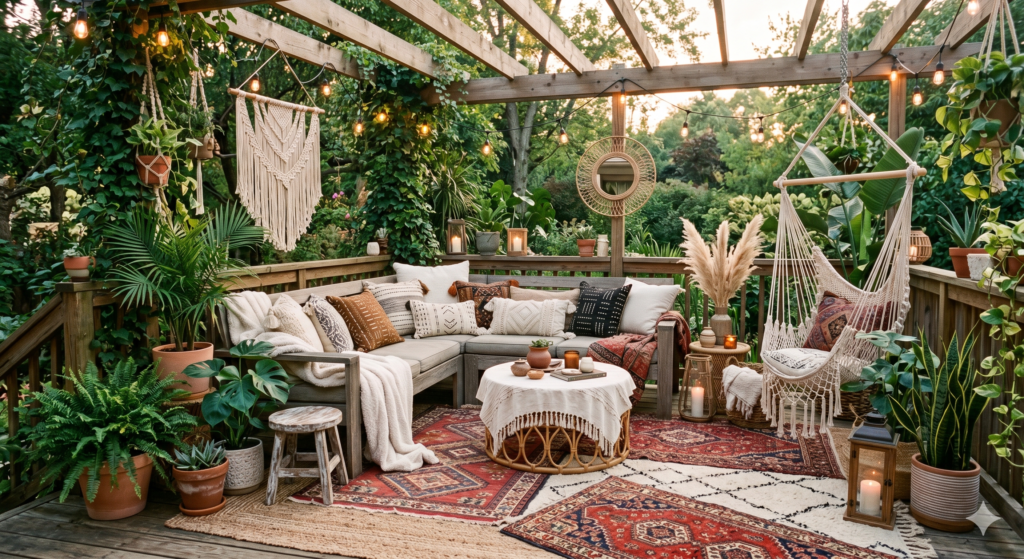 Boho Patio Magic