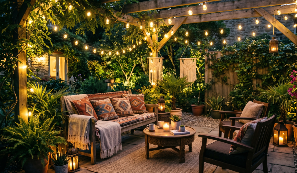Boho Patio Magic