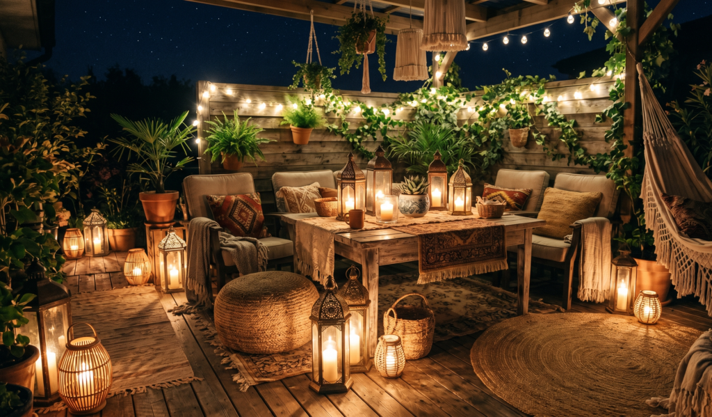 Boho Patio Magic