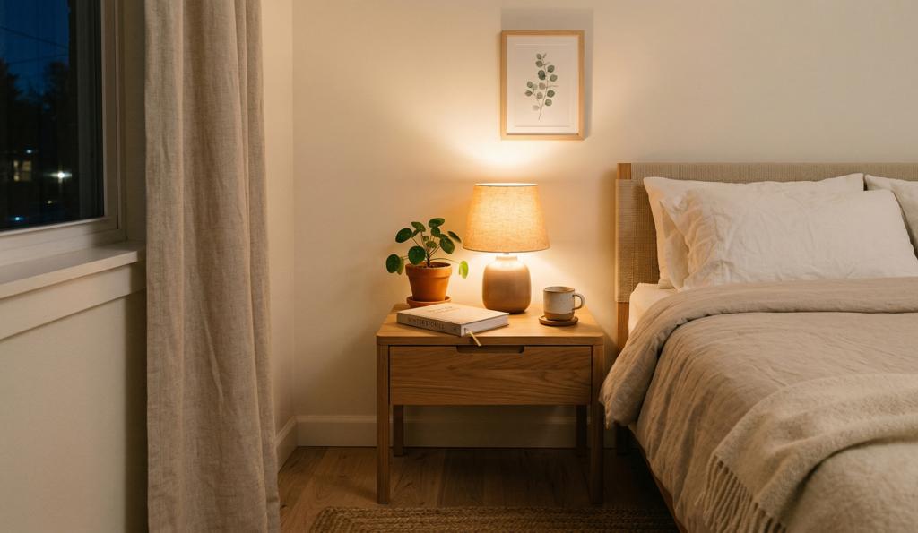 Earthy Cozy Bedroom