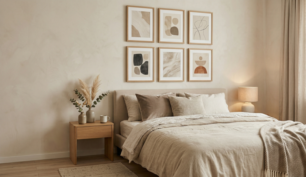 Earthy Cozy Bedroom