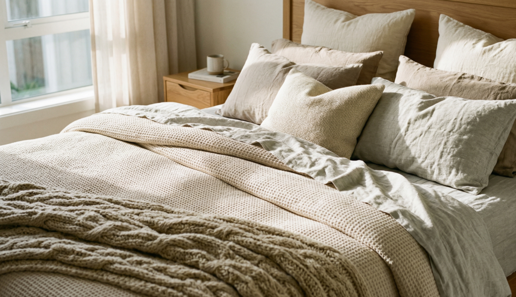 Earthy Cozy Bedroom