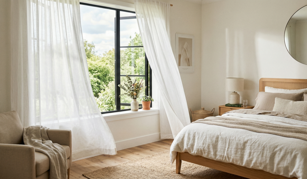 Earthy Cozy Bedroom