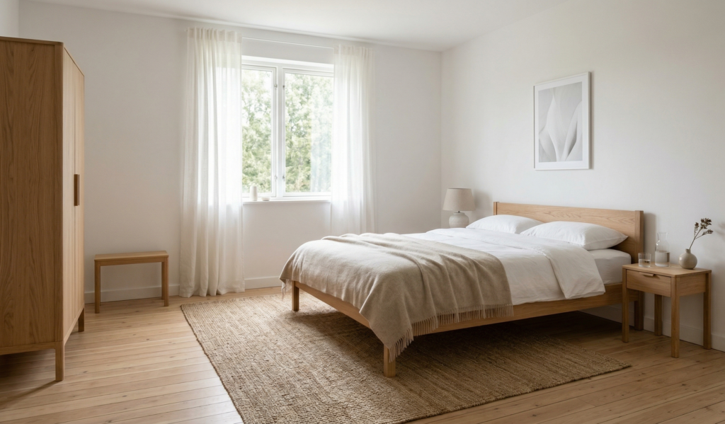 Earthy Cozy Bedroom