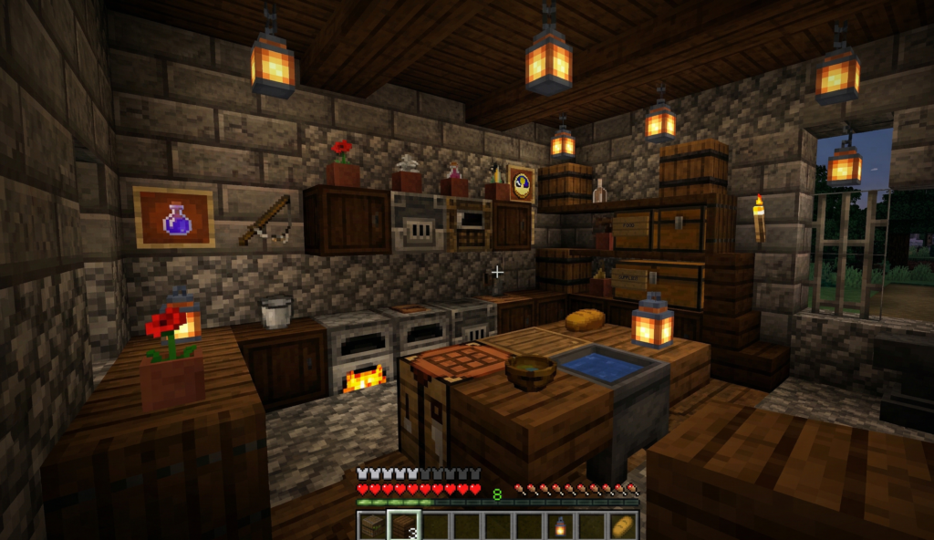 Easy Minecraft Kitchen Ideas