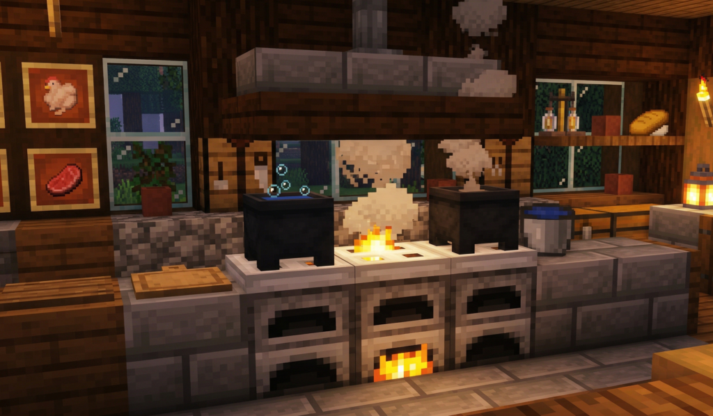 Easy Minecraft Kitchen Ideas