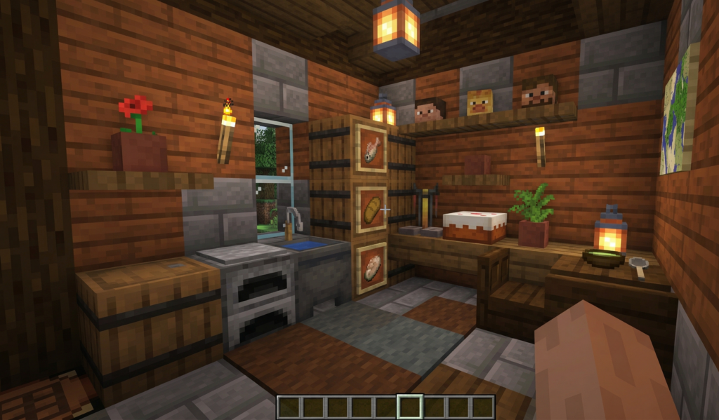 Easy Minecraft Kitchen Ideas
