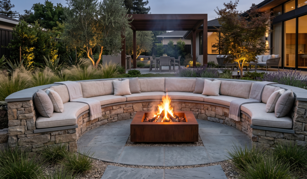 Fire Pit Seating Ideas