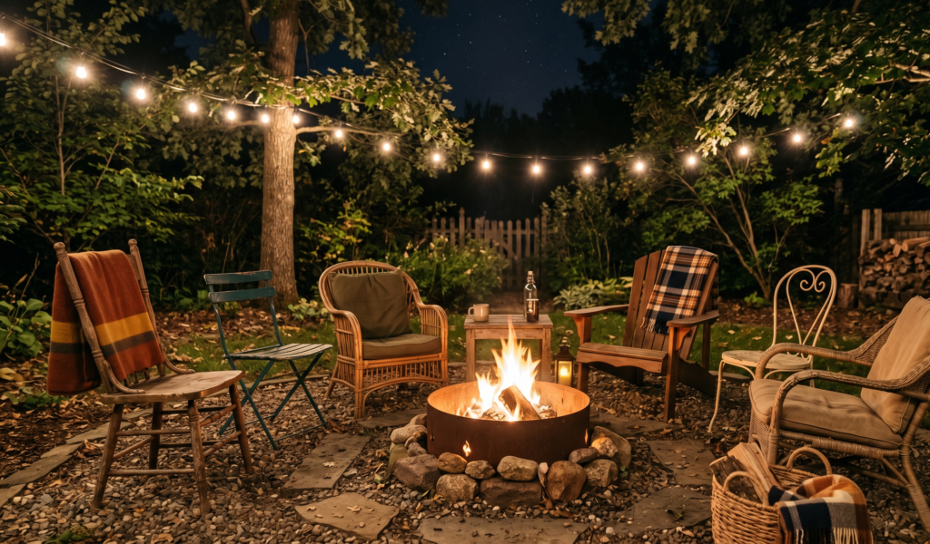 Fire Pit Seating Ideas