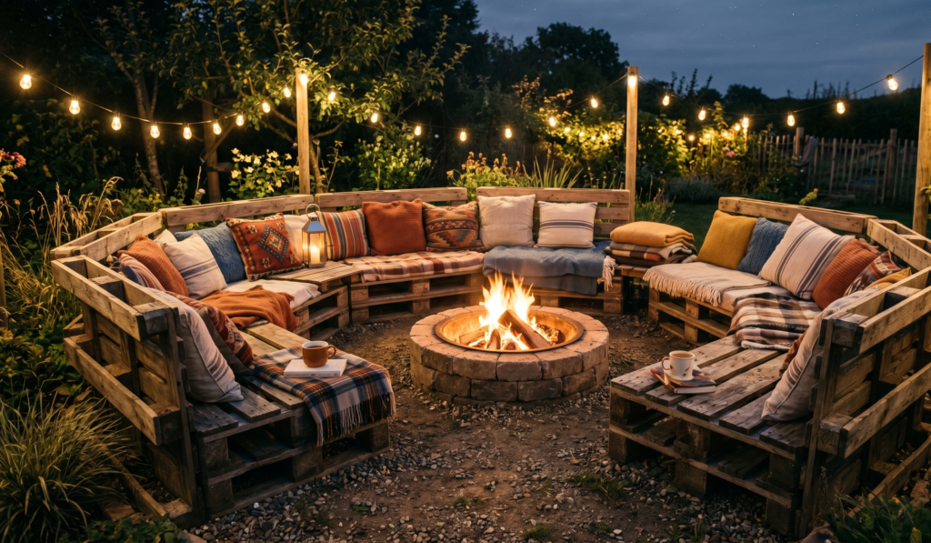 Fire Pit Seating Ideas