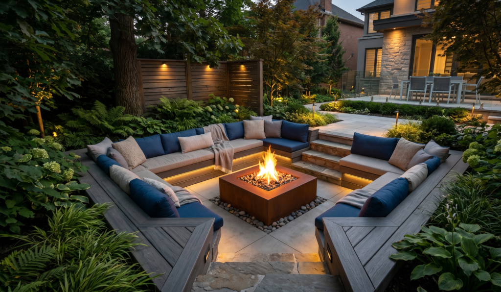 Fire Pit Seating Ideas