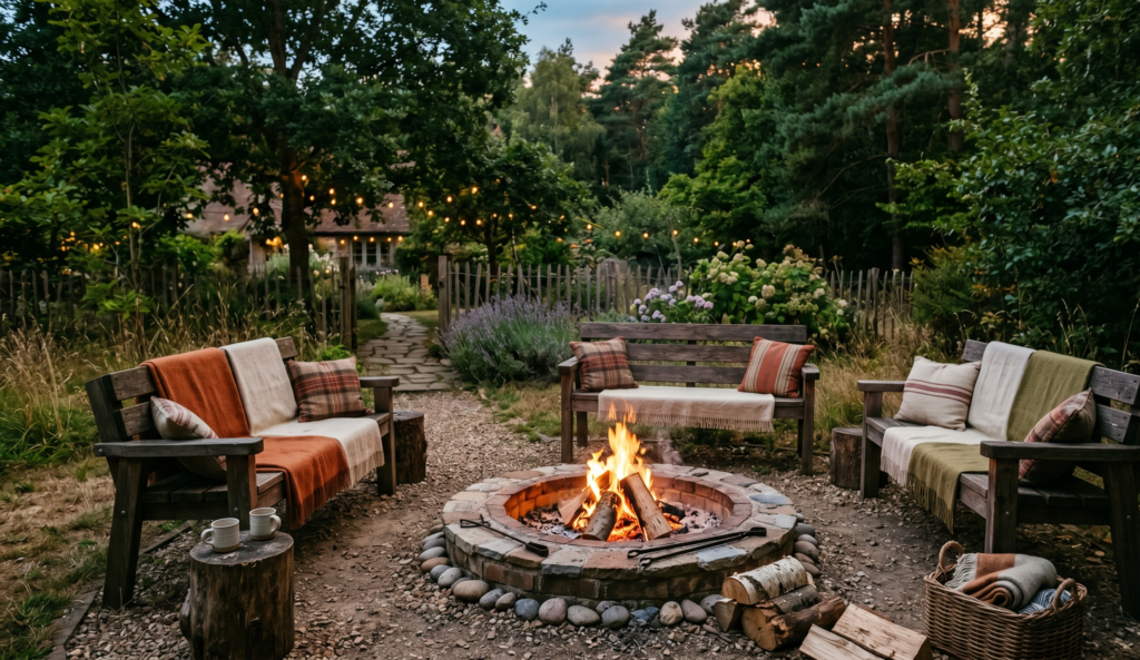 Fire Pit Seating Ideas