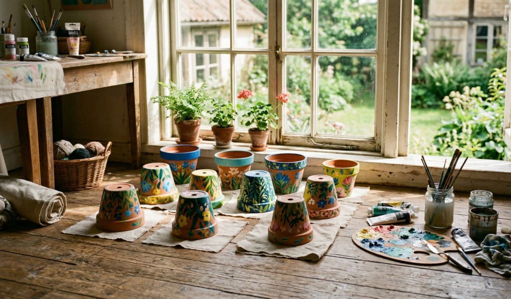 Flower Pot Painting Ideas