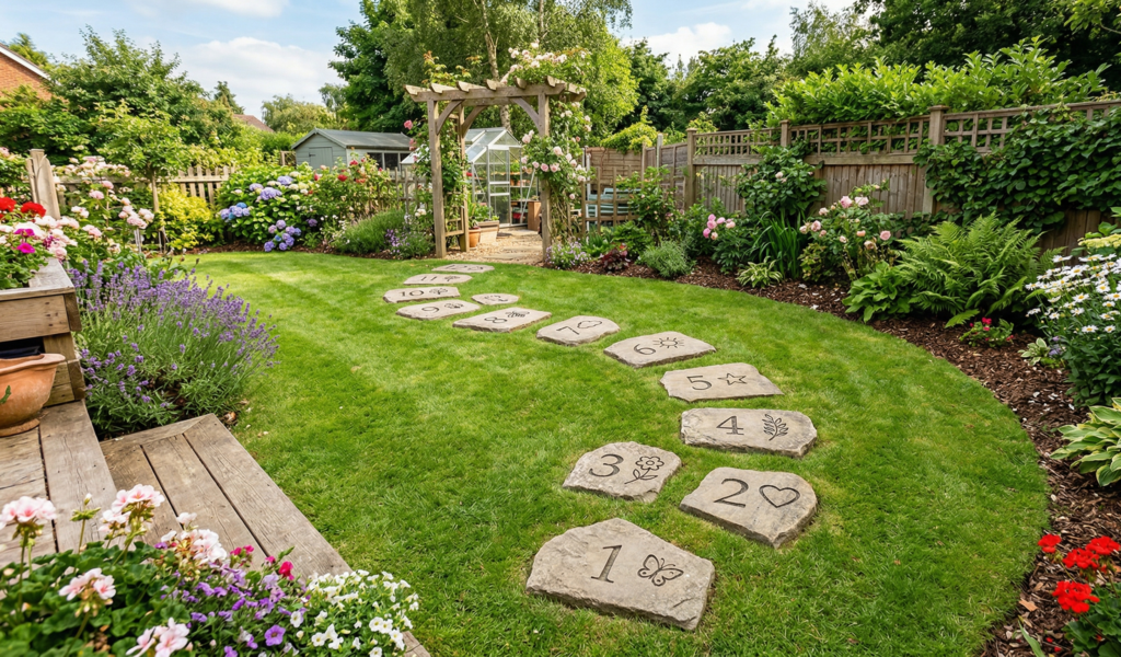 Homemade Stepping Stone Ideas