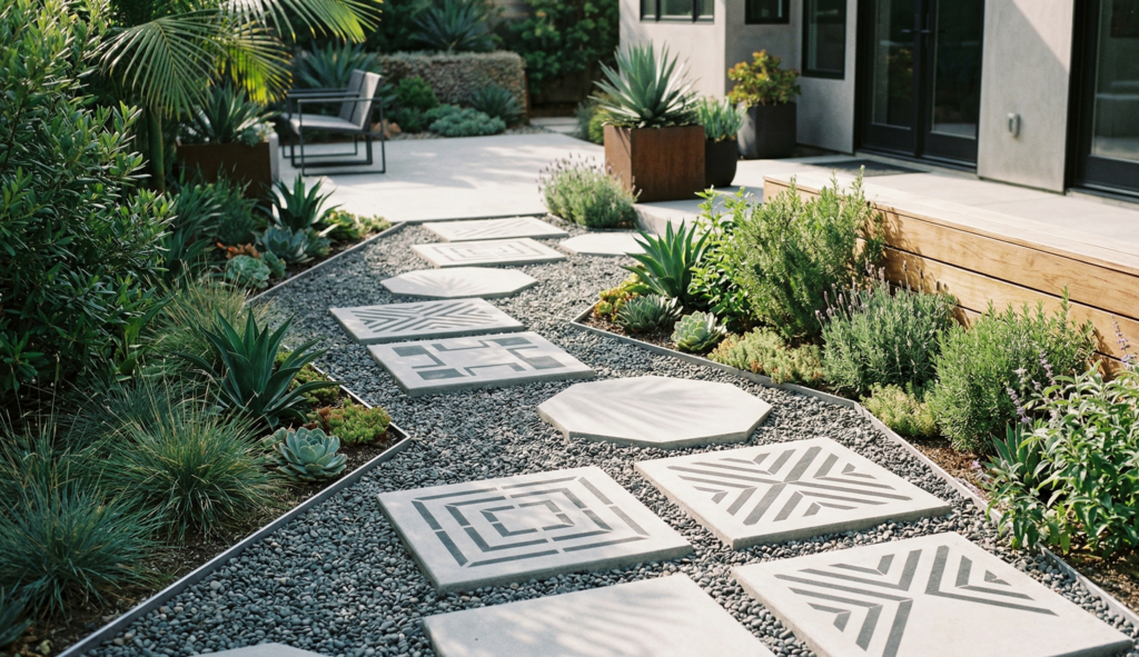Homemade Stepping Stone Ideas