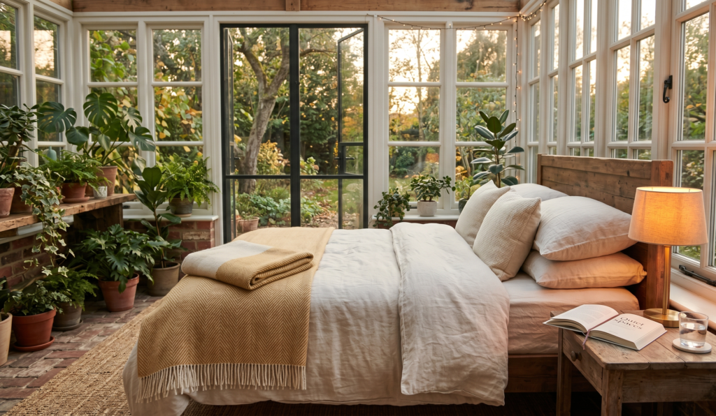 Indoor Sunroom Bedroom Ideas