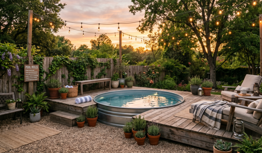 Mini Garden Pool Ideas