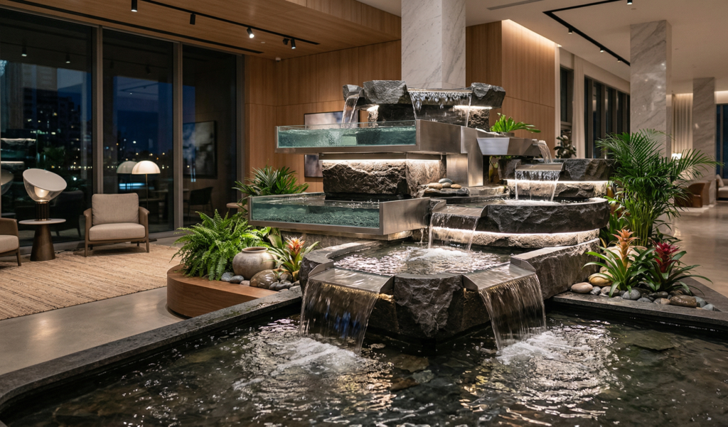 Modern Water Table Decor Ideas