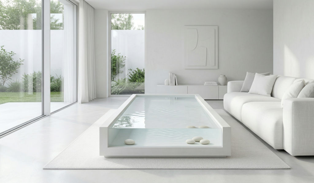 Modern Water Table Decor Ideas