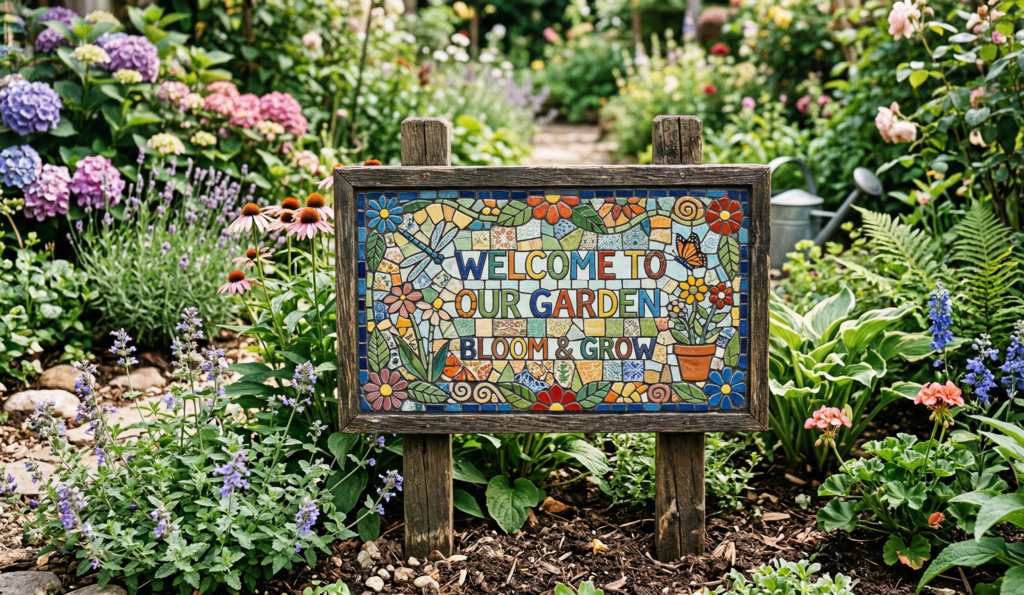 Mosaic Garden Ideas