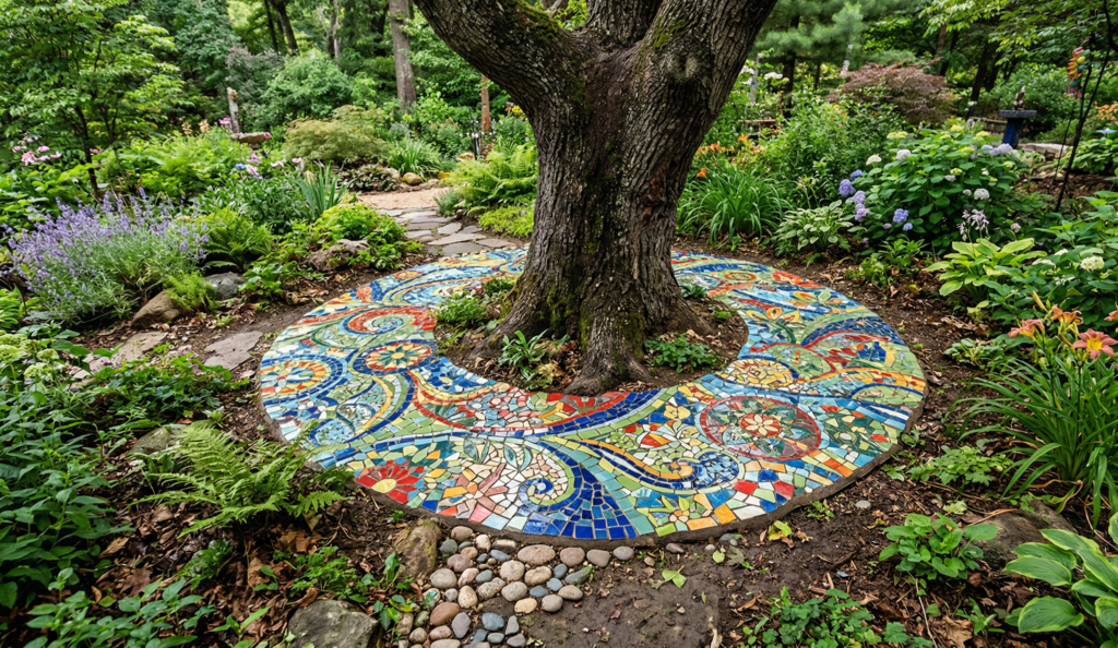 Mosaic Garden Ideas
