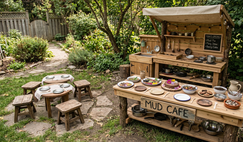 Mud Kitchen Play Ideas