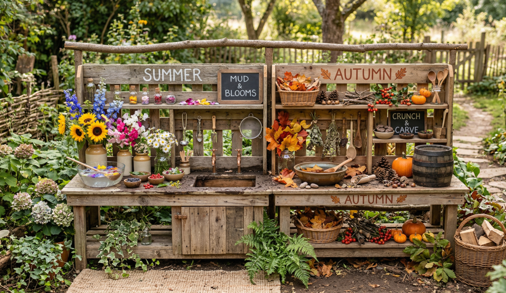 Mud Kitchen Play Ideas