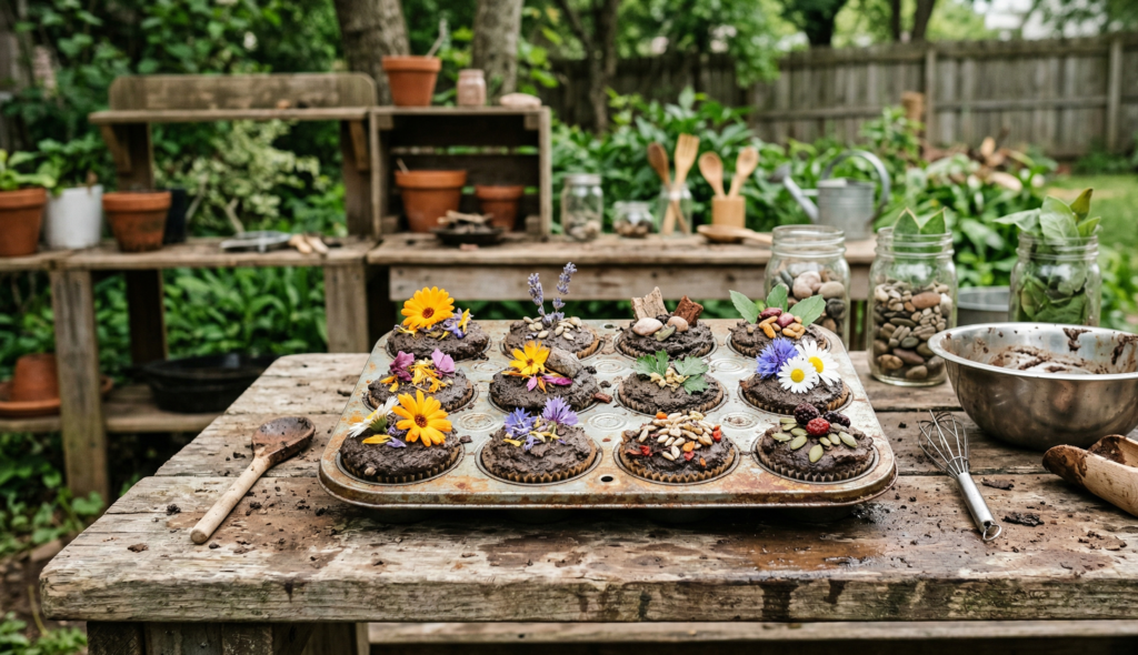 Mud Kitchen Play Ideas