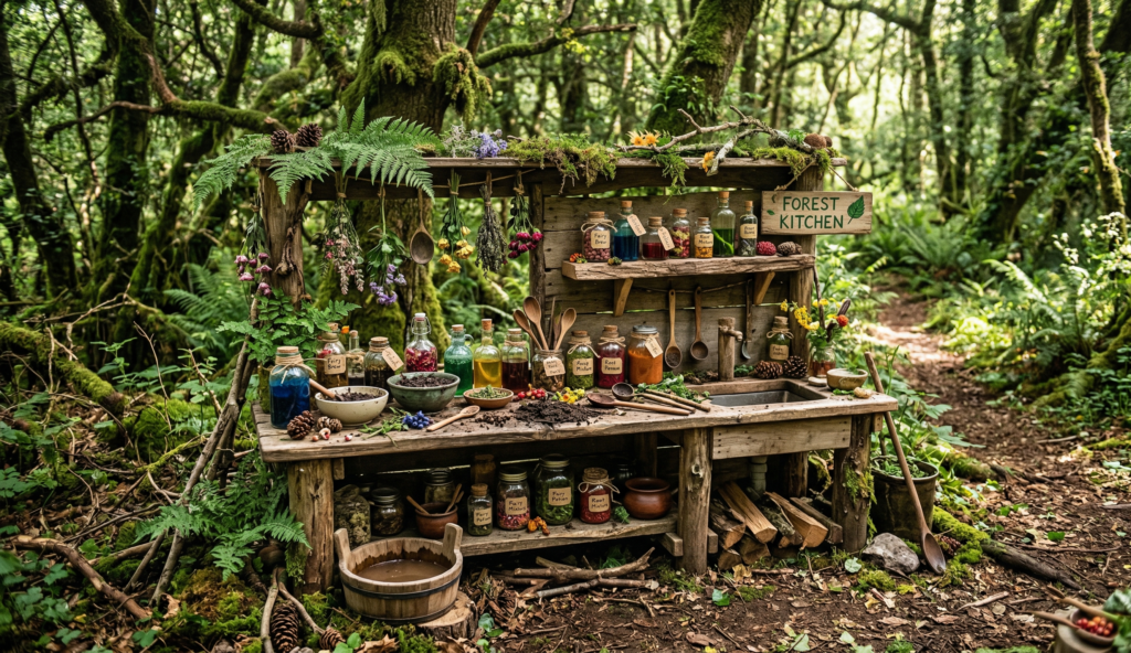 Mud Kitchen Play Ideas