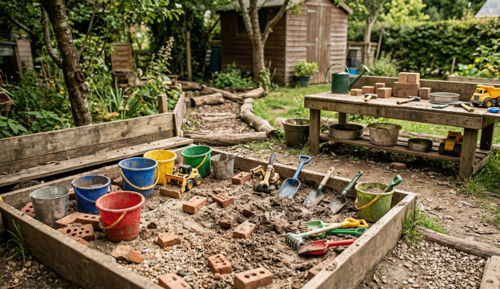 Mud Kitchen Play Ideas
