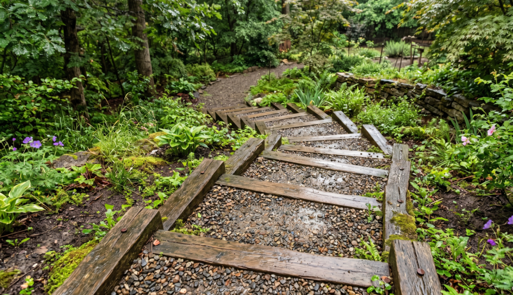 DIY Outdoor Stairs
