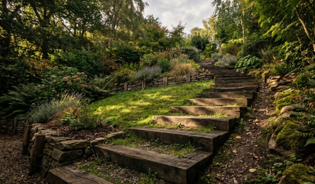 DIY Outdoor Stairs