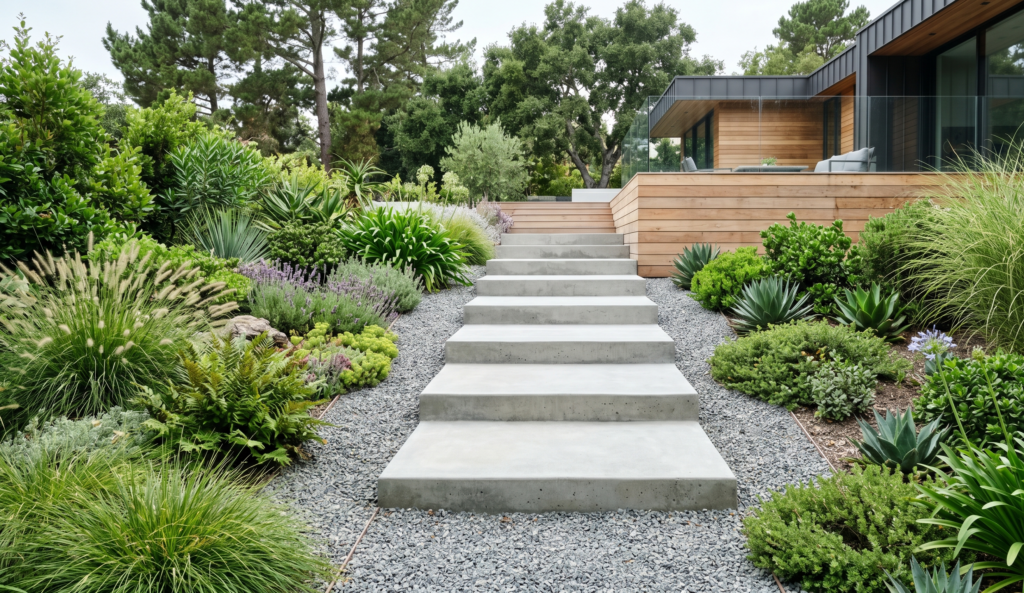 DIY Outdoor Stairs