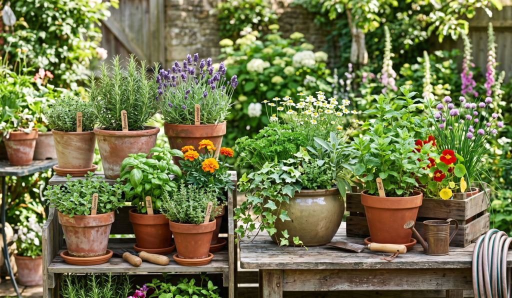 Potted Flower Ideas