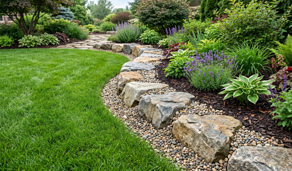 Rock Garden Edging Ideas