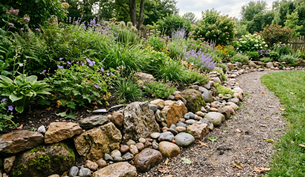 Rock Garden Edging Ideas