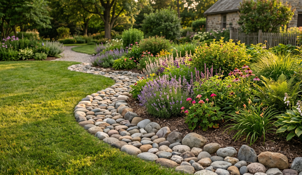 Rock Garden Edging Ideas