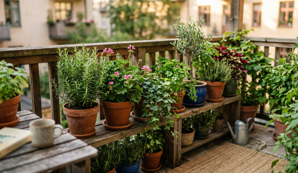 Small Garden Hacks Using Hanging Planters