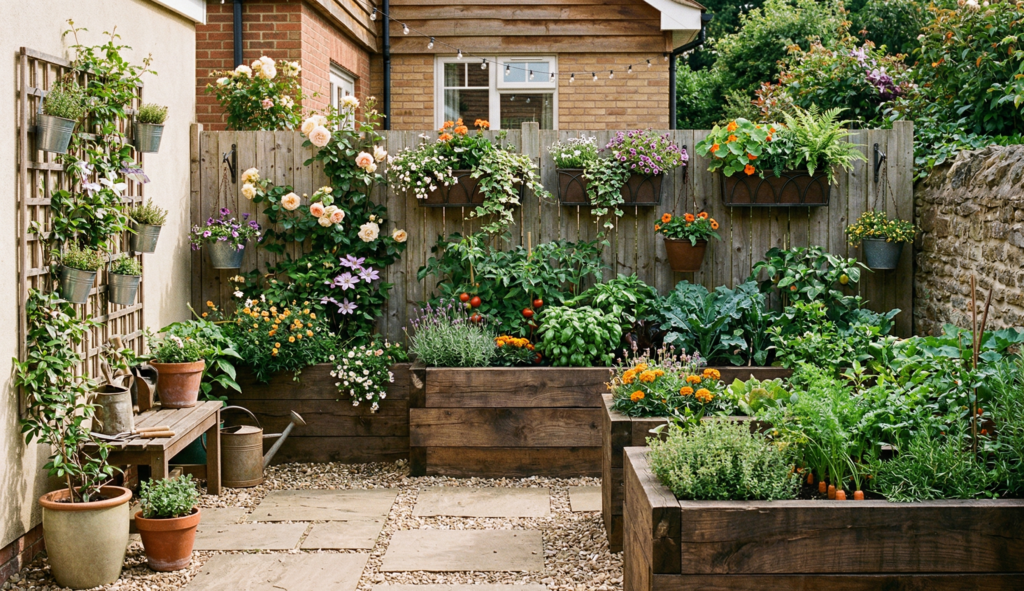 Small Garden Hacks Using Hanging Planters