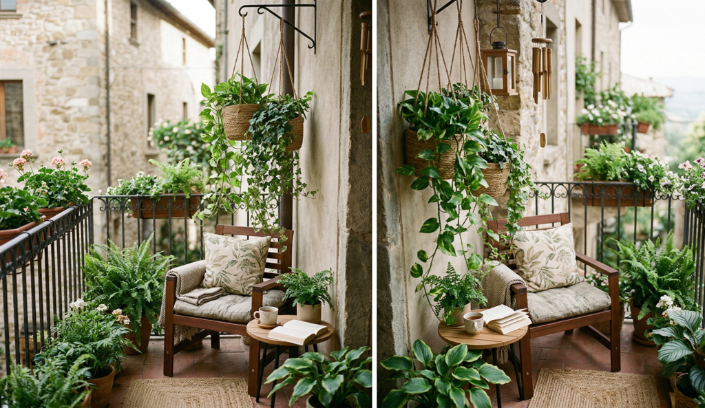 Small Garden Hacks Using Hanging Planters
