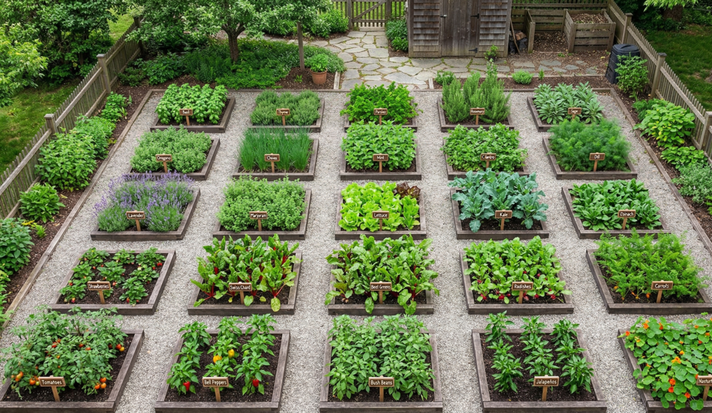 Small Garden Layout Plans