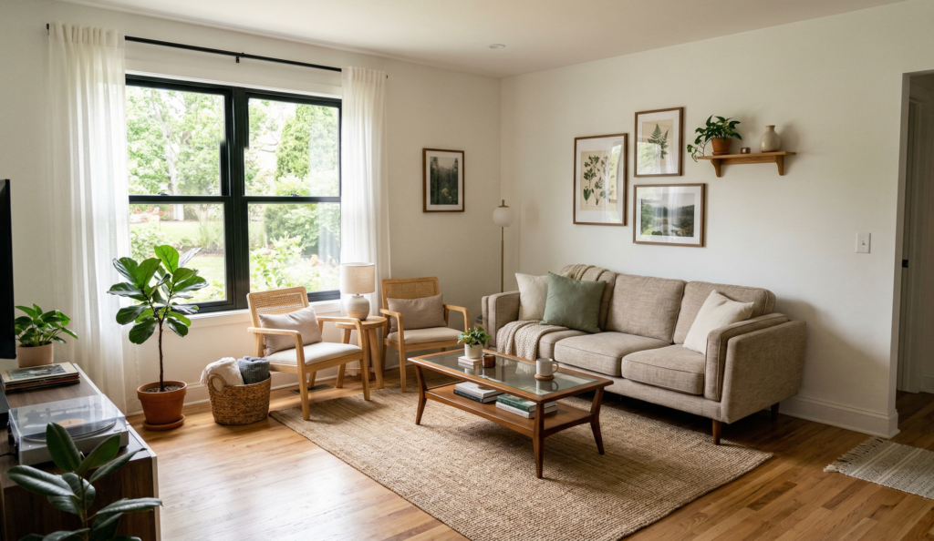 Small Living Room Summer Décor Ideas