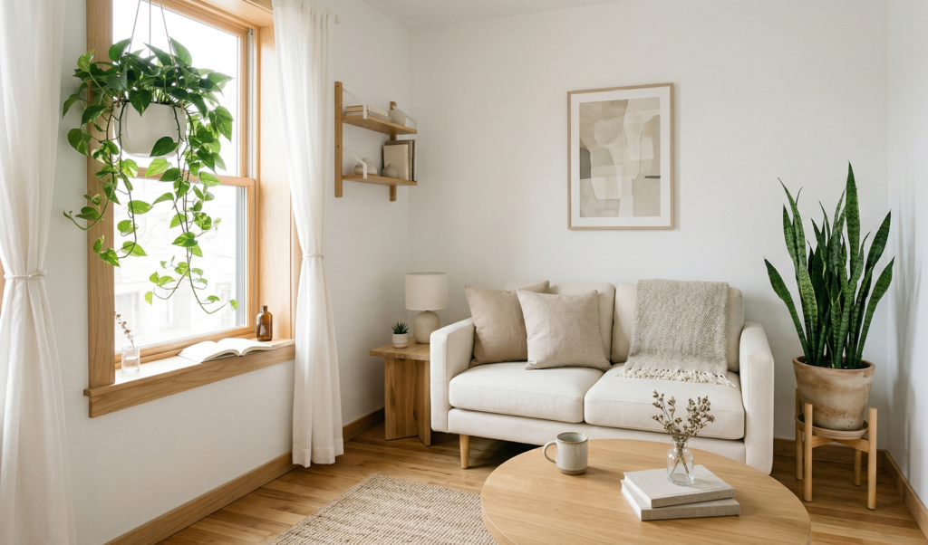 Small Living Room Summer Décor Ideas