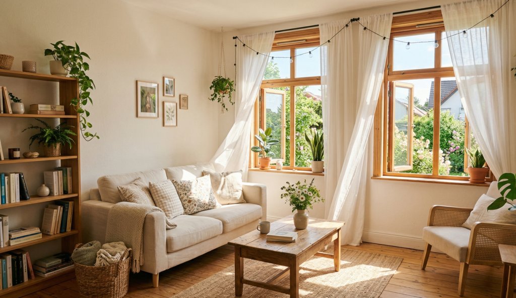 Small Living Room Summer Décor Ideas