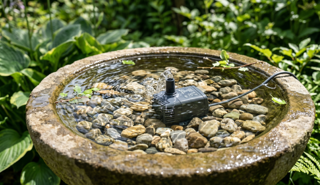 Solar Water Fountain