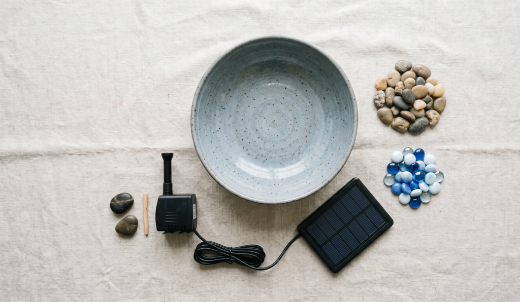 Solar Water Fountain