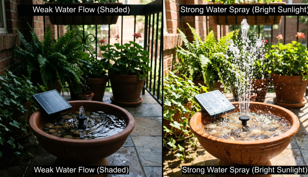 Solar Water Fountain