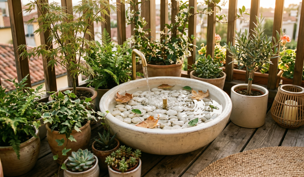 Solar Water Fountain