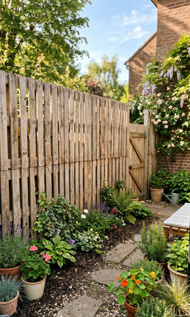 Wood Pallet Fence Ideas
